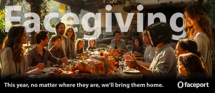 Facegiving: Bringing Loved Ones Home This Thanksgiving