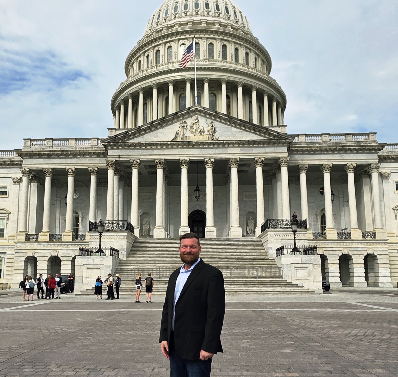 Victor McShan at National Advocacy Tour in Washington, D.C.