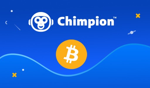 Chimpion Announces Support for Bitcoin (BTC)