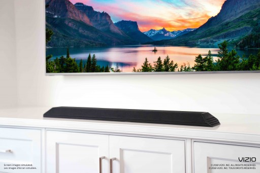 VIZIO Announces Availability of All-New 36" 2.1 Sound Bar With Built-in Dual Subwoofers