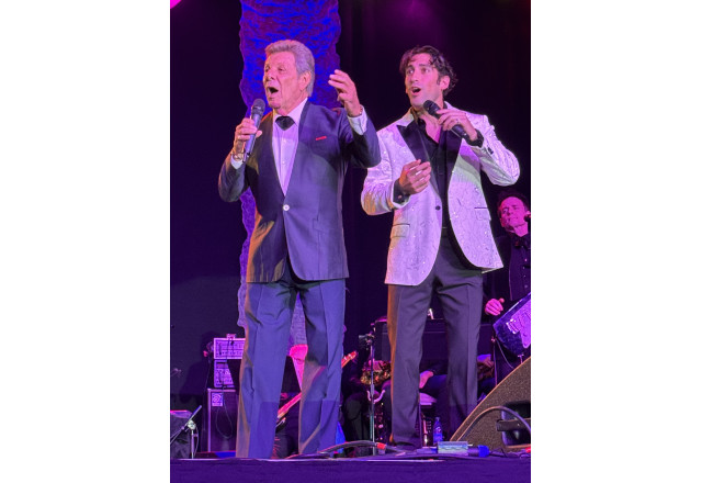 Frankie Avalon (L) & Tommy Cono (R)