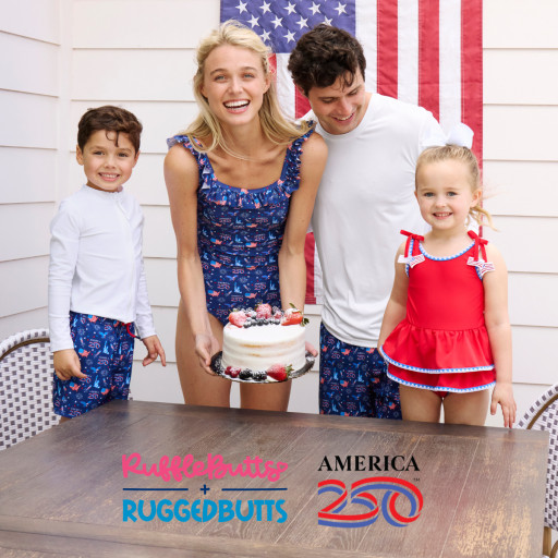 RuffleButts Collaborates with America250 in Celebration of America's 250th Anniversary