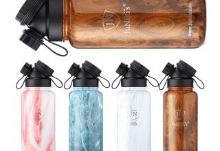 JuNiki's: Luxurious Bottle with Noble Wood and Stone Optics - 32OZ