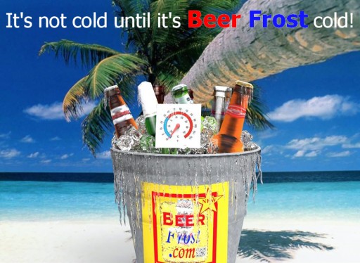 Beer Frost Is the Solution to Man's Quest for a Frosty Cold Drink