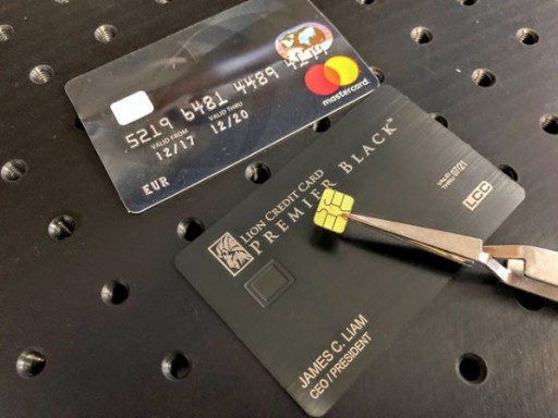 Lion Credit Card Converts Any Plastic Credit Cards Into Metal