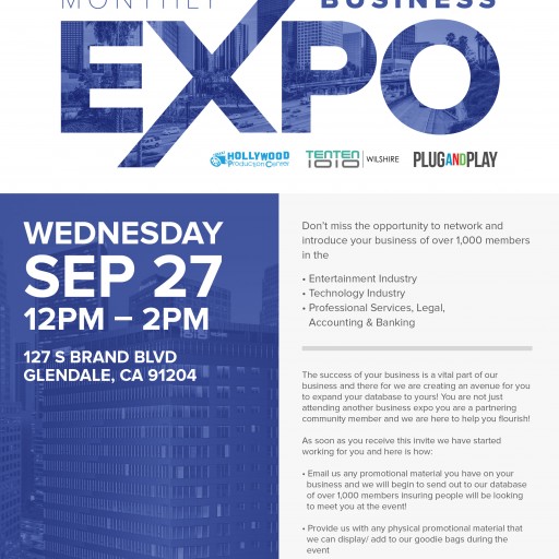 TENTEN Wilshire: Invitation to the Fall Monthly Business Expo