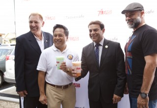 Even the Mayor of Cerritos City and Mayor of Artesia City along with other city representatives came to the 7 Leaves Grand Opening to celebrate the success that helps beautify their cities