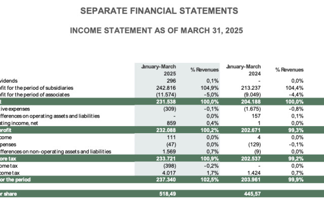 CONSOLIDATED FINANCIAL STATEMENTS