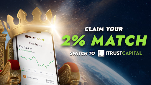 iTrustCapital's Conquest Program Gives Crypto IRA Investors an Attractive Incentive to Transfer Assets from Other Crypto IRA Providers