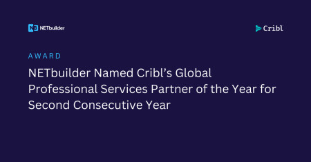 ETbuilder recognized as Cribl’s 2024 Global Professional Serv