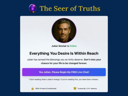 The Seer of Truths Review: Private Psychic Chat