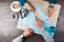 Map out a romantic vacation