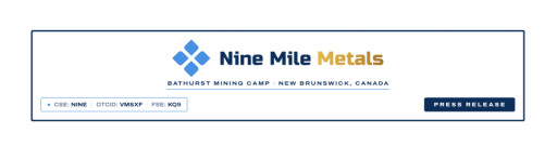 Nine Mile Metals Mobilizes Second Drill Rig to the Tribag-West Wedge Target Area to Test High-Priority TDEM VMS Targets