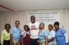 Vice Mayor commends team at Colonial Assisted Living of Miami 