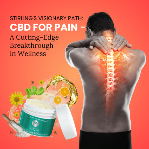 Stirling Announced Its New CBD Lotion Line-Up - 2000mg of CBD for Pain in Each Bottle