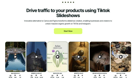 AI Slideshow for Tiktok