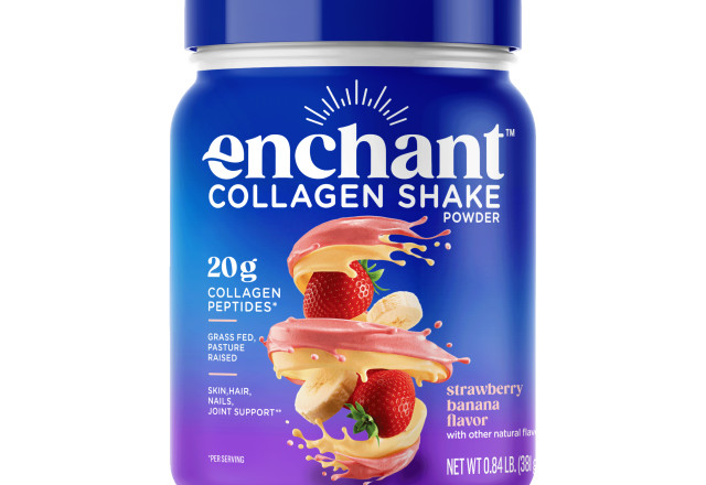 Enchant Strawberry Banana Collagen shake