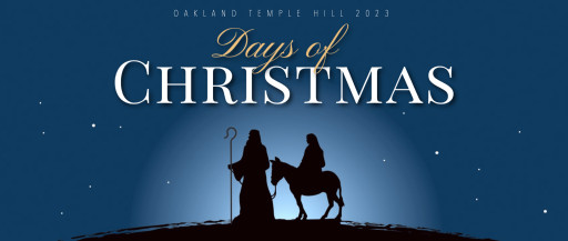 Magical 'Days of Christmas' Celebration Illuminates Temple Hill in Oakland