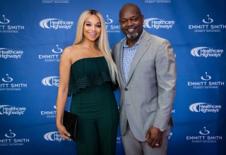 Pat and Emmitt Smith