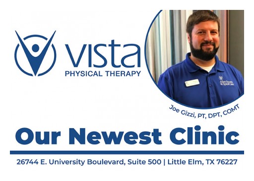 Physical Rehabilitation Network Opens New Clinic in Little Elm, TX Under the Vista Rehab Partners Brand