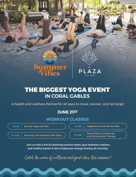 The Biggest Yoga Event in Coral Gables