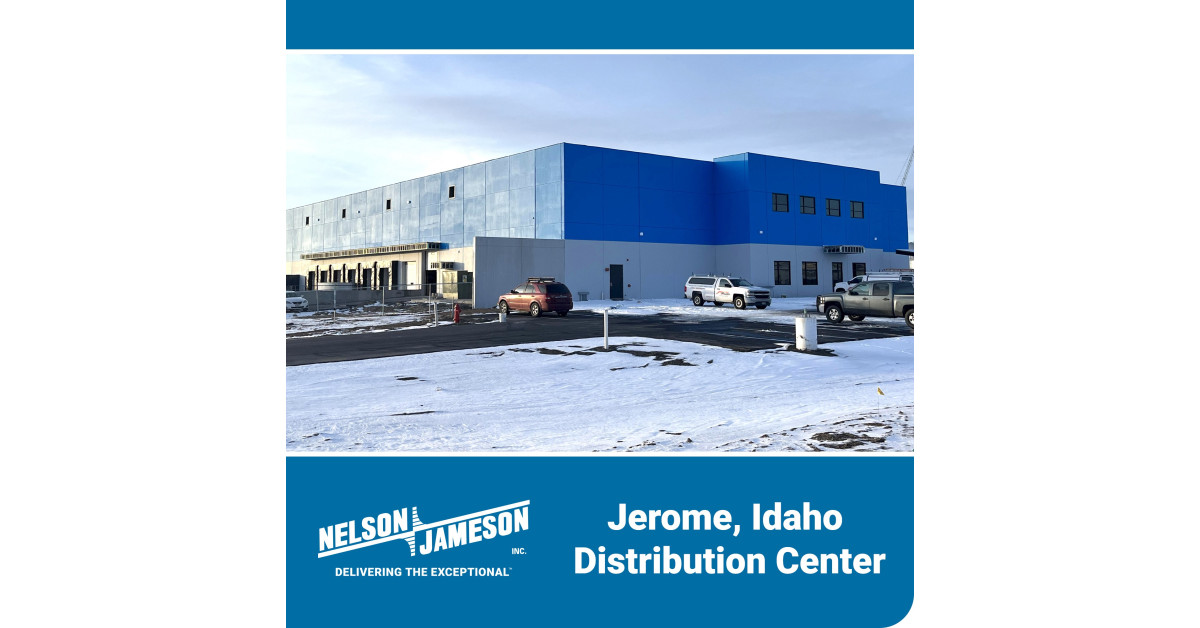 Food Processing Distributor NelsonJameson Builds Jerome, Idaho