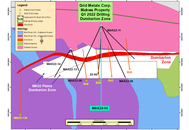Grid Metals Corp., Wednesday, April 13, 2022, Press release picture