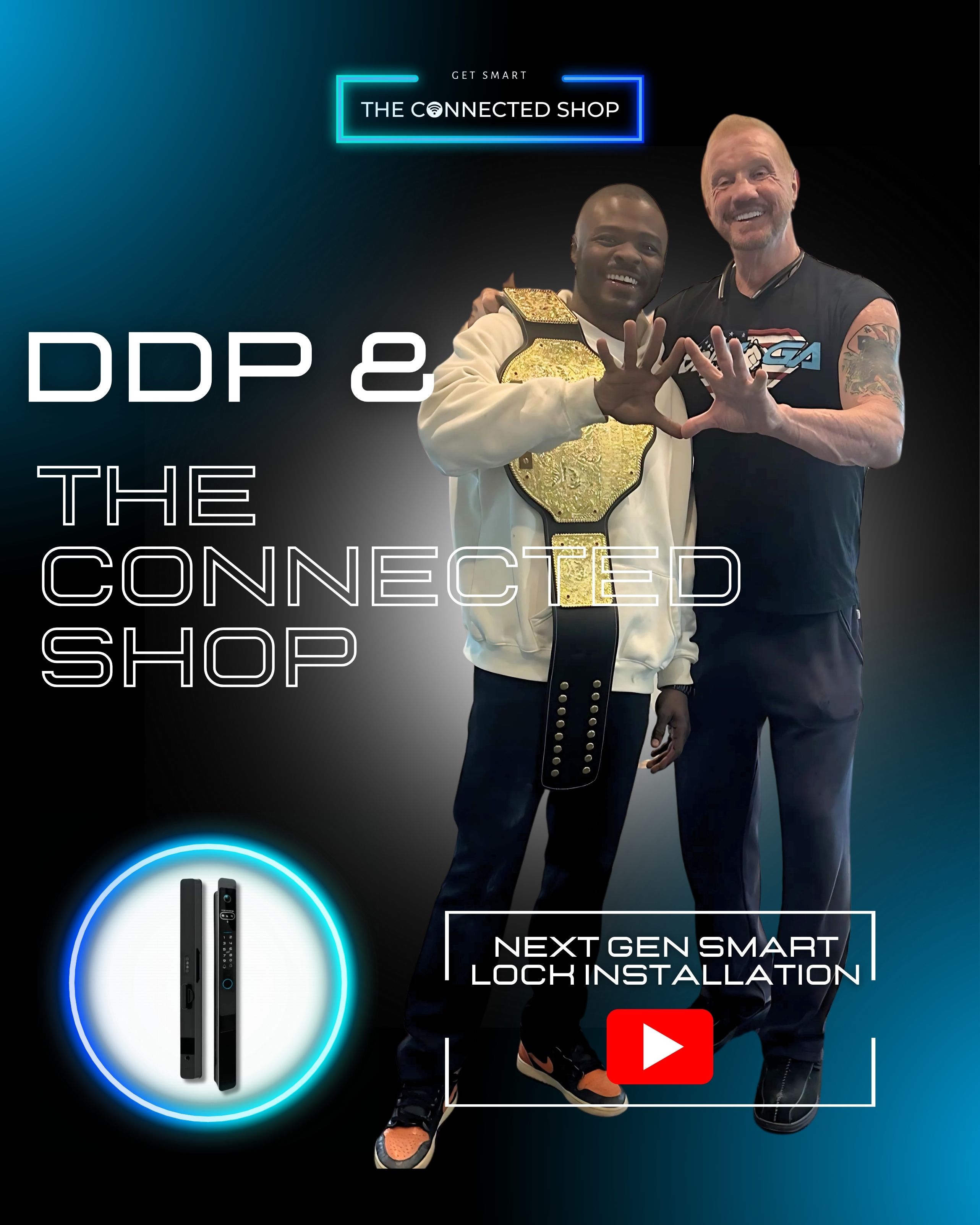 Diamond Dallas Page Levels Up Home Security with the Cutting-Edge Next Gen Smart Lock