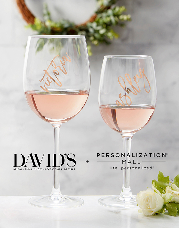 David's Bridal and PersonalizationMall.com Come Together to Help Brides Add  the Personal Touch