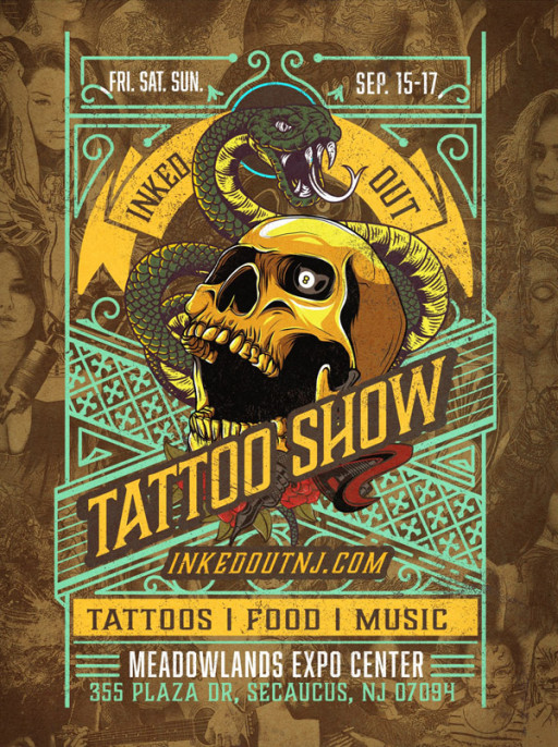 23rd Annual Inked Out New Jersey Tattoo and Concert Series: Where Art, Music and Tribute Unite
