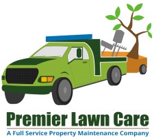 premier lawn care logo