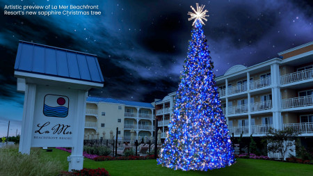 New Sapphire Christmas Tree