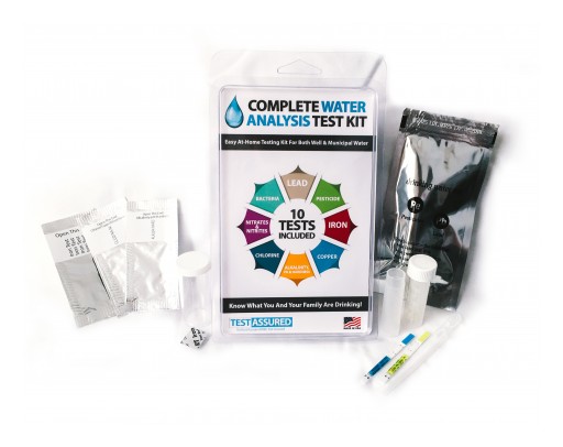 TestAssured's At Home Water Testing Kits Available Online in Multiple Places