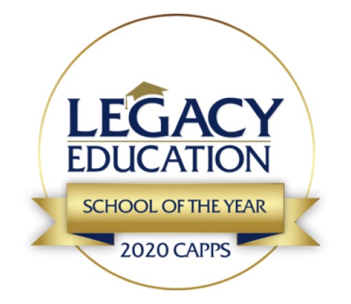 Legacy Education Awarded 2020 School of the Year by the California Association of Private Postsecondary Schools