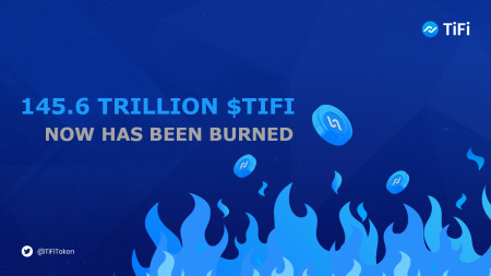 An Amount of TiFi Token Has Been Burned