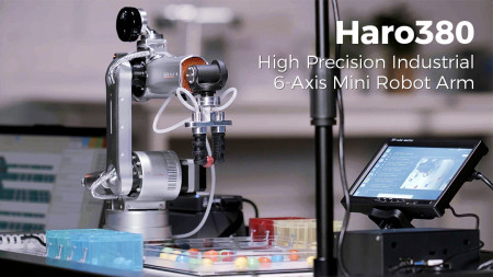 Haro380: High Precision Industrial 6-Axis Mini Robot Arm