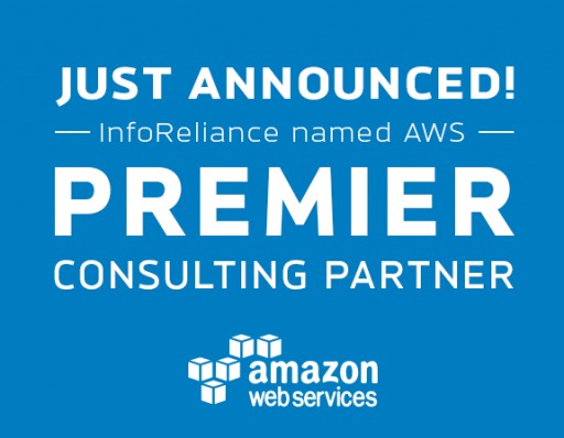 Amazon Web Services Names InfoReliance as an AWS Premier Consulting Partner