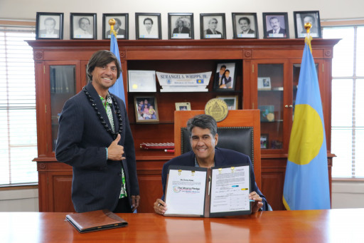 Palau Reaffirms Commitment to Generating 100% Renewable Energy by 2032 as President Whipps Signs the Moana Pledge Transpacific Agreement