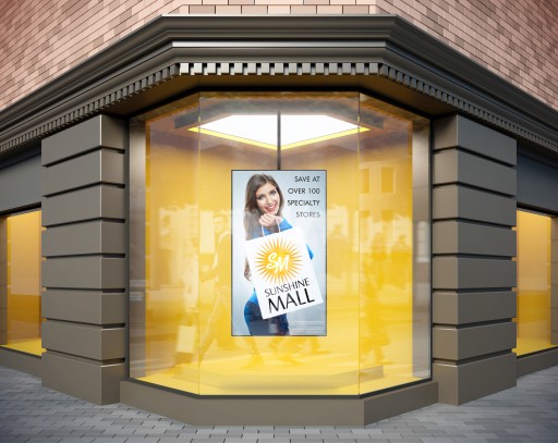 Zinger's New Storefront Digital Signage, Window Solutions In-A-Box, Delivers 24/7 Selling