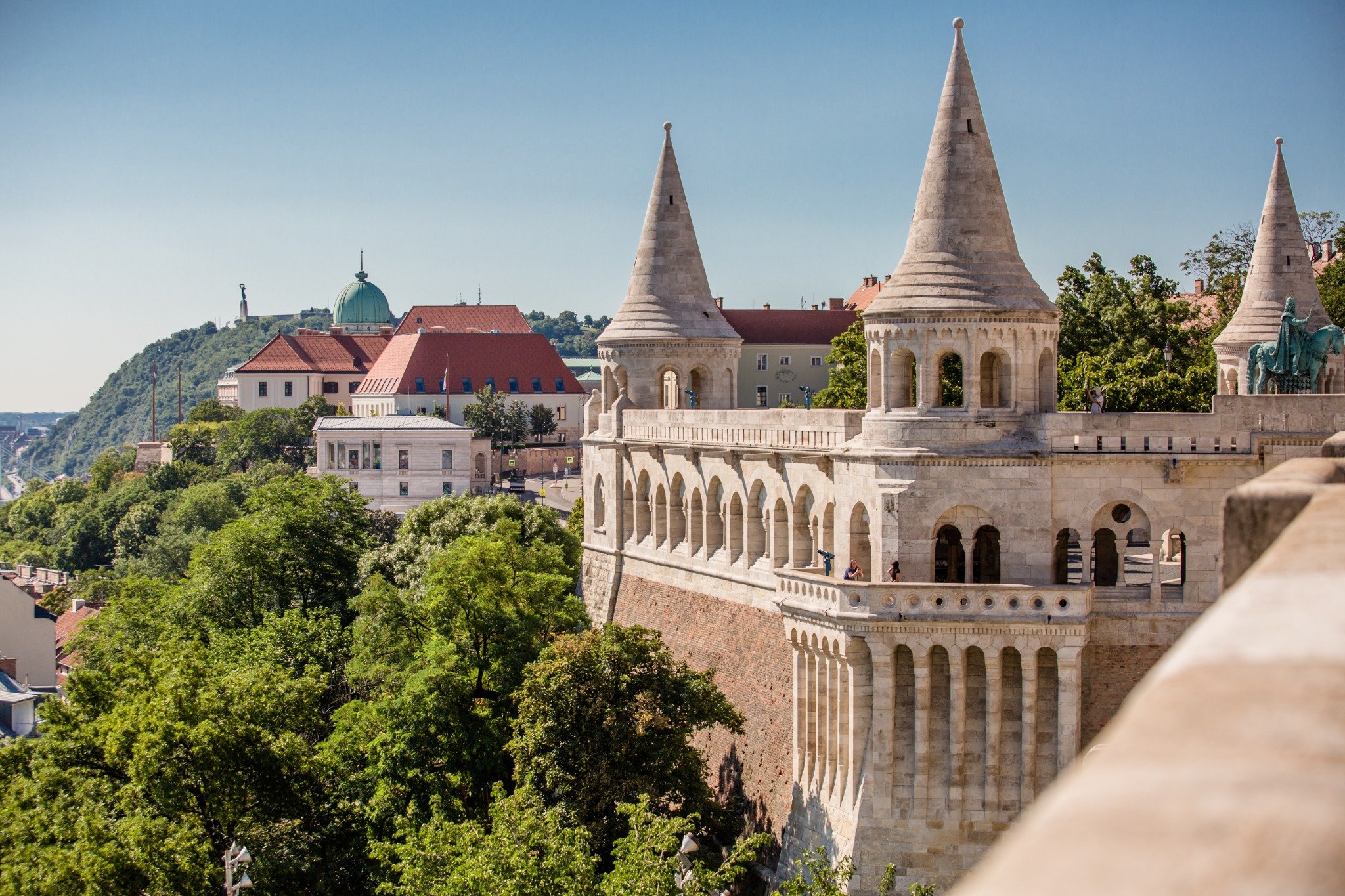 Fisherman's Bastion in Buda Castle District