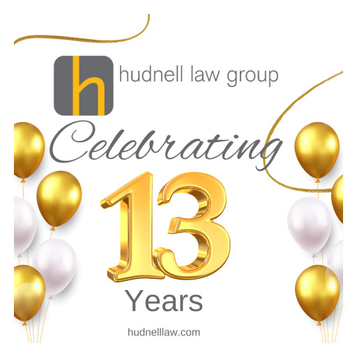 Hudnell Law Group Marks 13th Anniversary