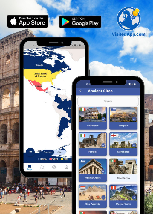 Most Visited Ancient Sites List Was Published by Popular Travel App Visited