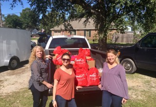 Delivery of 100 HomeAid CareKits to Family Promise