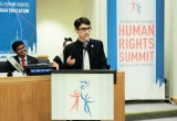 On August 26, youth delegates and ambassadors will attend a day-long Youth for Human Rights leadership workshop.