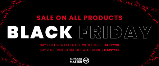 OutdoorMaster Announces Start of Its Highly Anticipated Black Friday and Cyber Monday Sale