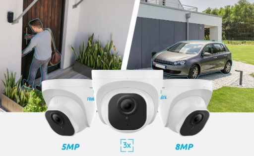 Reolink Adds Three More AI-Infused 5MP & 4K Ultra HD Security Cameras to Its Smart Detection Lineup