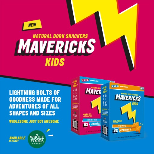 Mavericks Snacks Launches Nationally in Whole Foods Market