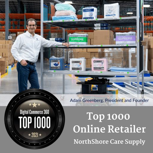NorthShore Care Supply Featured in Top 1000 List for 6th Consecutive Year