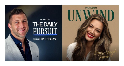 PRAY.COM Kicks Off 2026 with New Devotional Content by Tim and Demi-Leigh Tebow