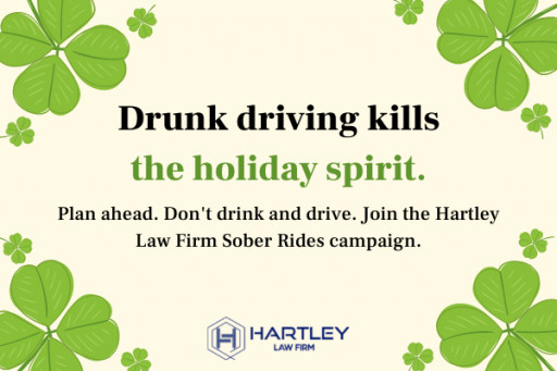 Hartley Law Firm Offering Free Uber, Lyft, and Cab Rides During St. Patrick's Day in Dallas, TX